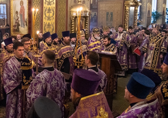 Чин Торжества Православия совершен 17 марта