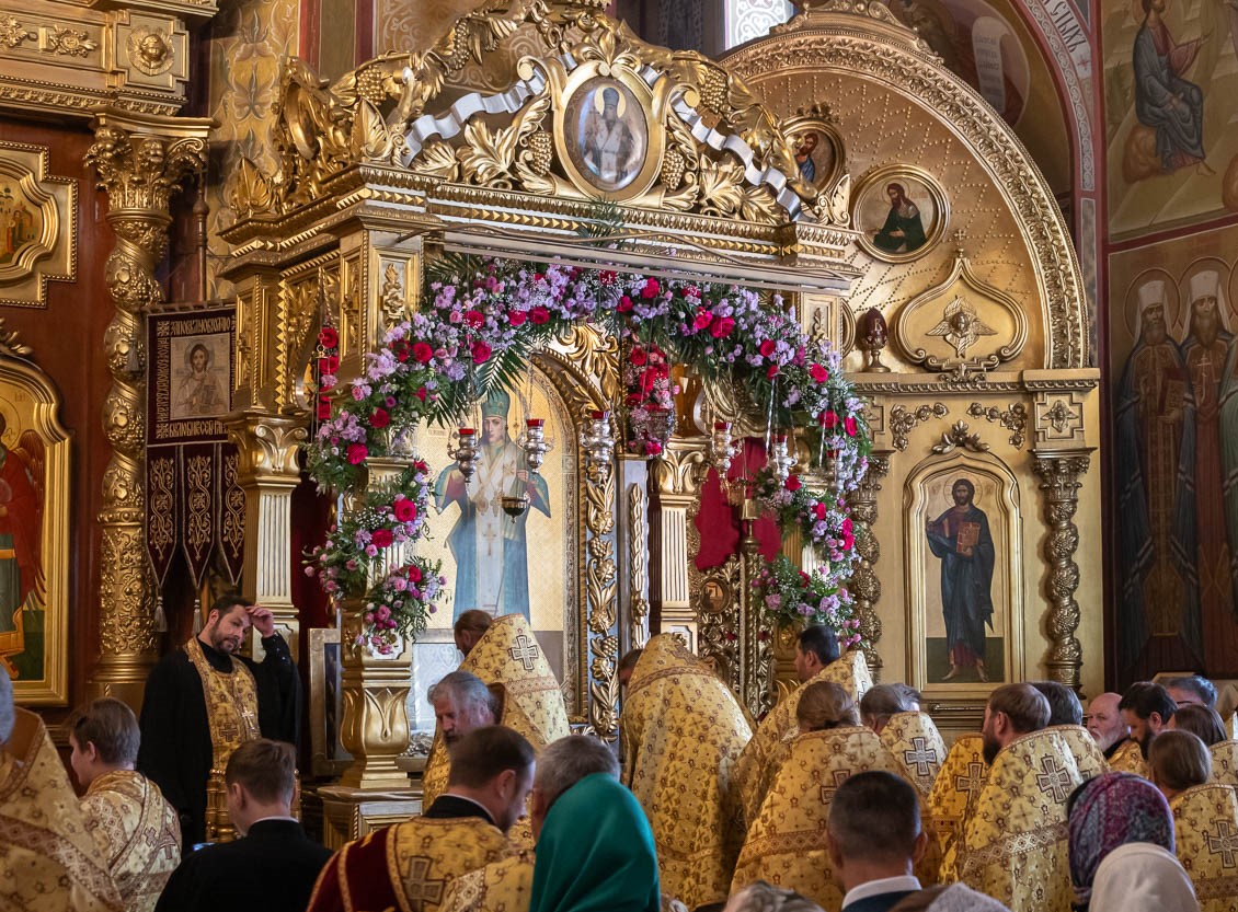 Торжества в день прославления  святителя Иоасафа Белгородского